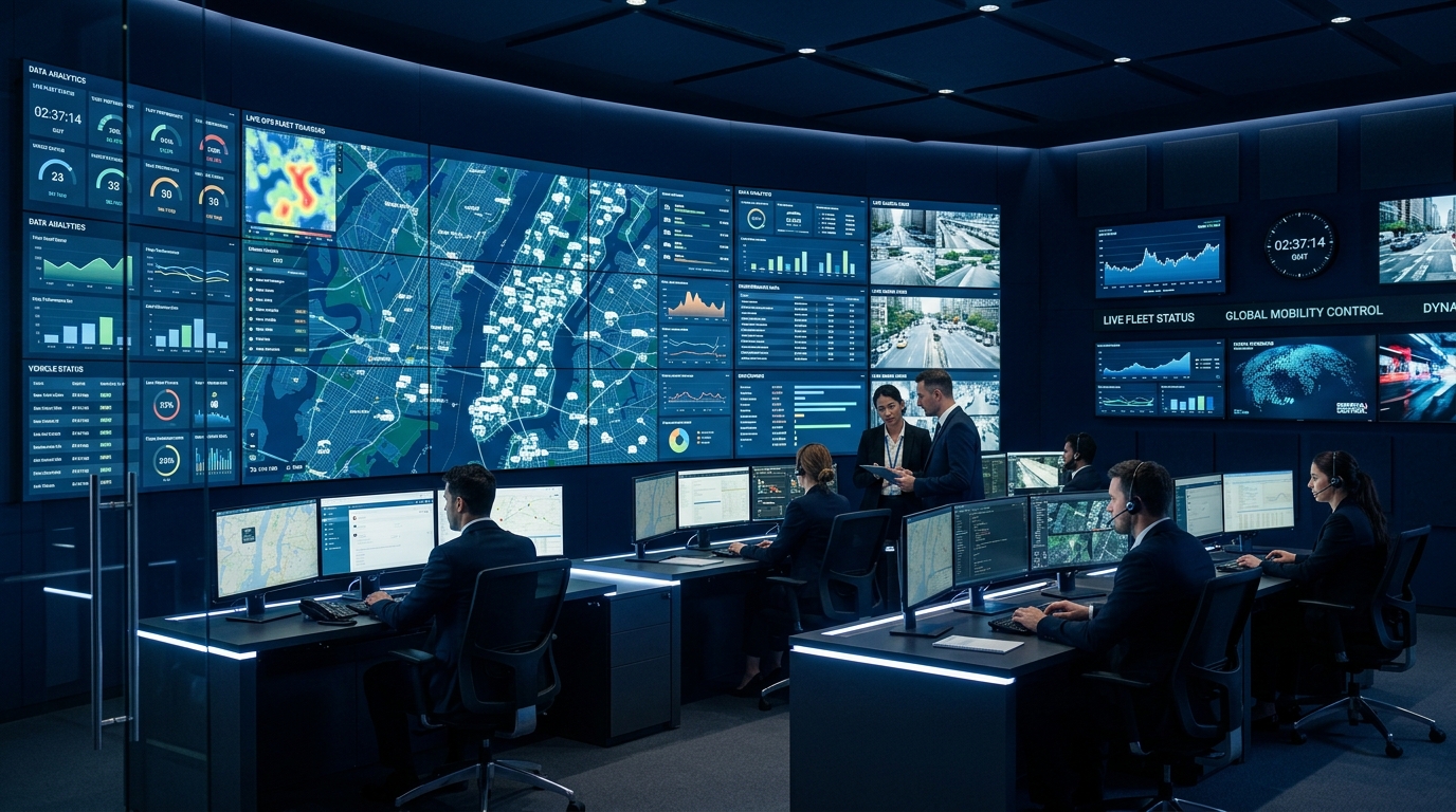 24/7 Fleet Tracking Command Center
